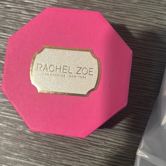 Sterling Silver and Cubic Zirconia Rachel Zoe Butterfly Stud Earrings - Picture 2 of 3